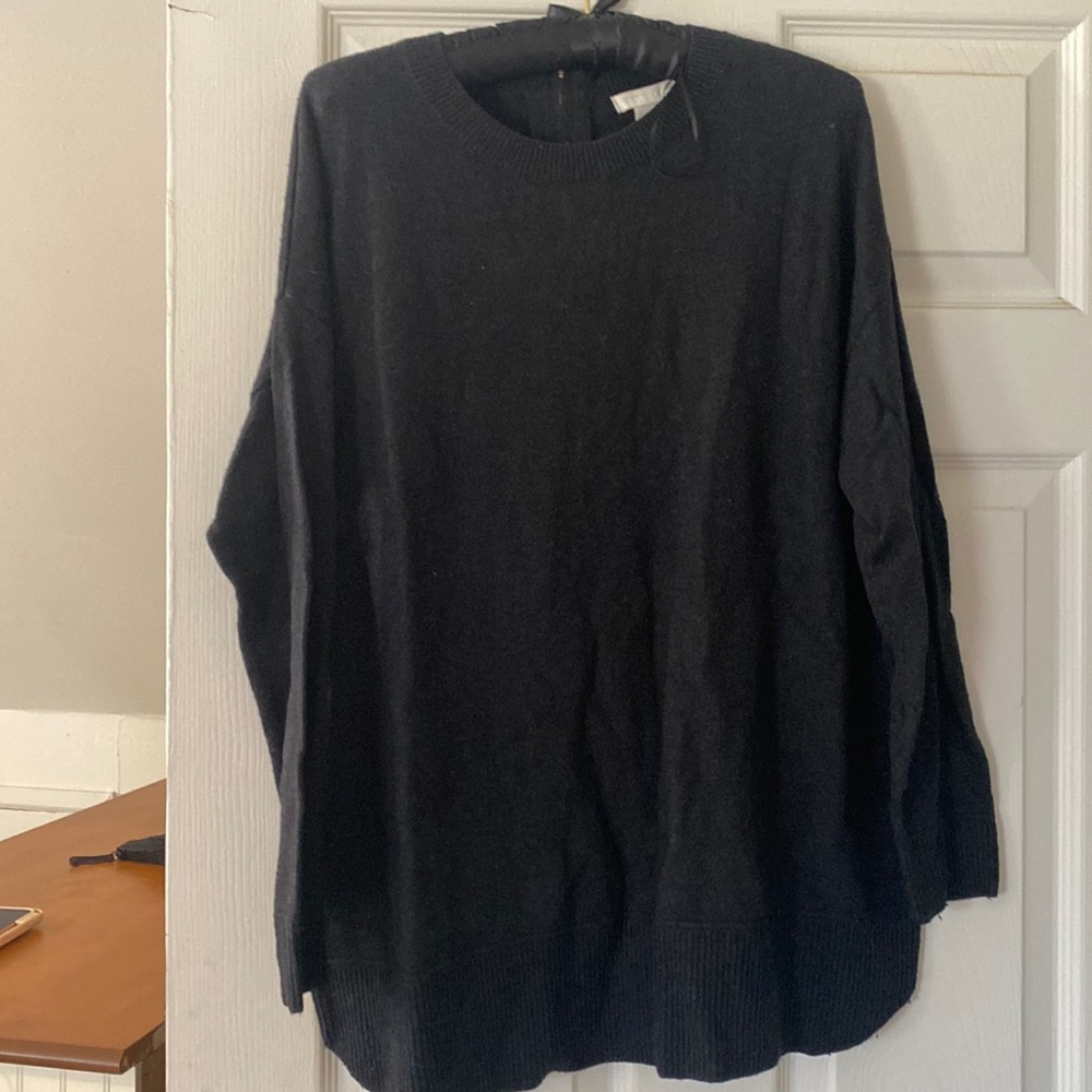 H&M large black sweater